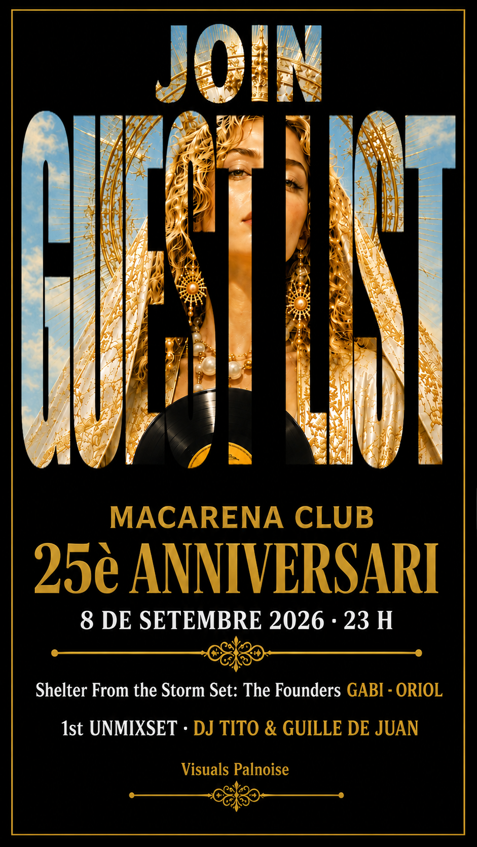 Join Guest List — Macarena Club 25è Aniversari